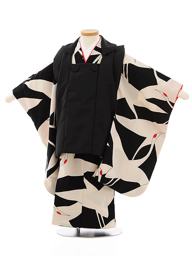 楽天市場】七五三 着物 3歳 鶴の通販