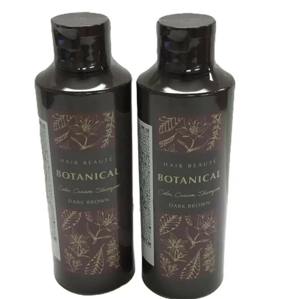 楽天市場】ヘアボーテ ボタニカルカラークリームシャンプー ブラックの通販