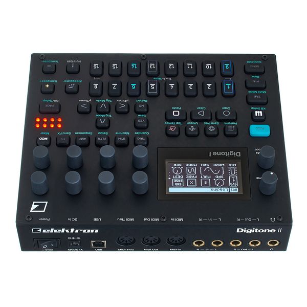 Elektron Digitone II 本体 箱 AC付 USB欠品 Elektron Digitone II