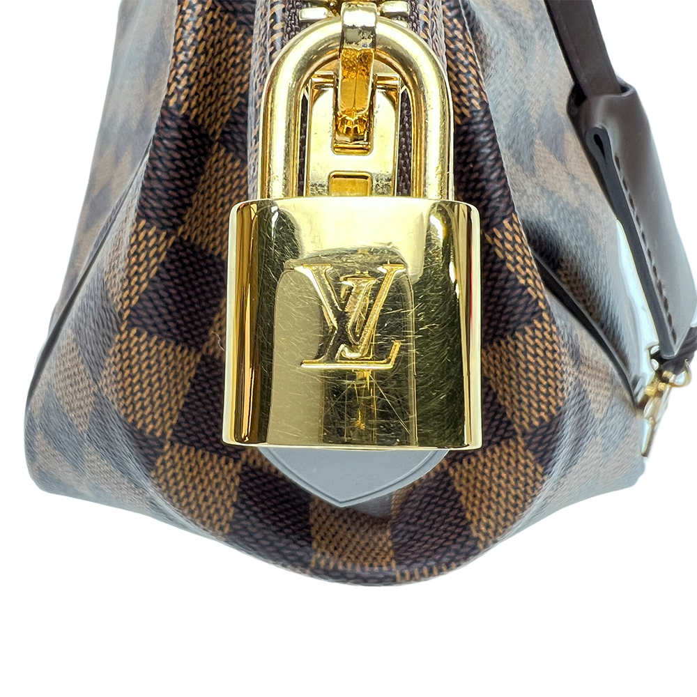 ダミエ ヴェローナPM ハンドバッグ キャンバス ブラウン/ ルイ