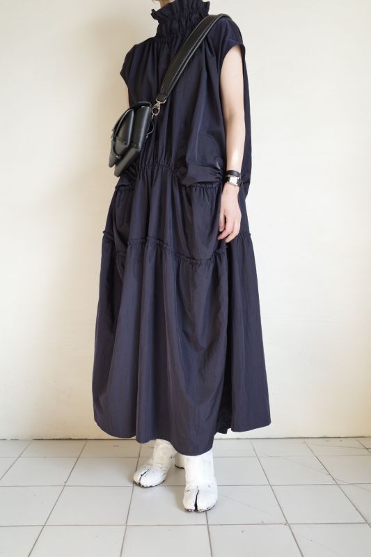 ebagos エバゴス フニュ シュリンク 封筒型3WAY バッグ・ブラック - tity