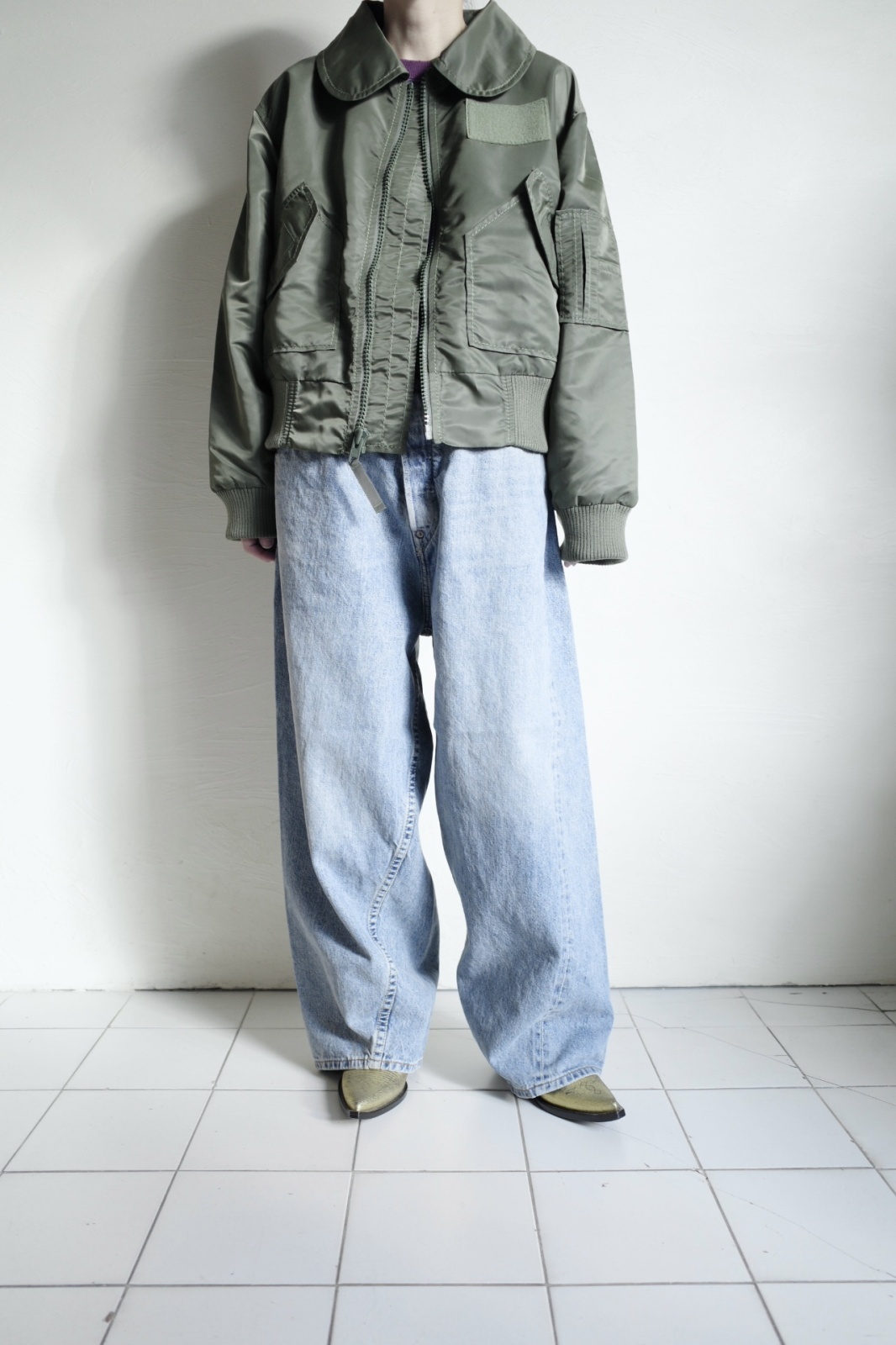 KOOKY ZOO クーキーズー G.I FLIGHT JACKET TYPE1・OD - tity