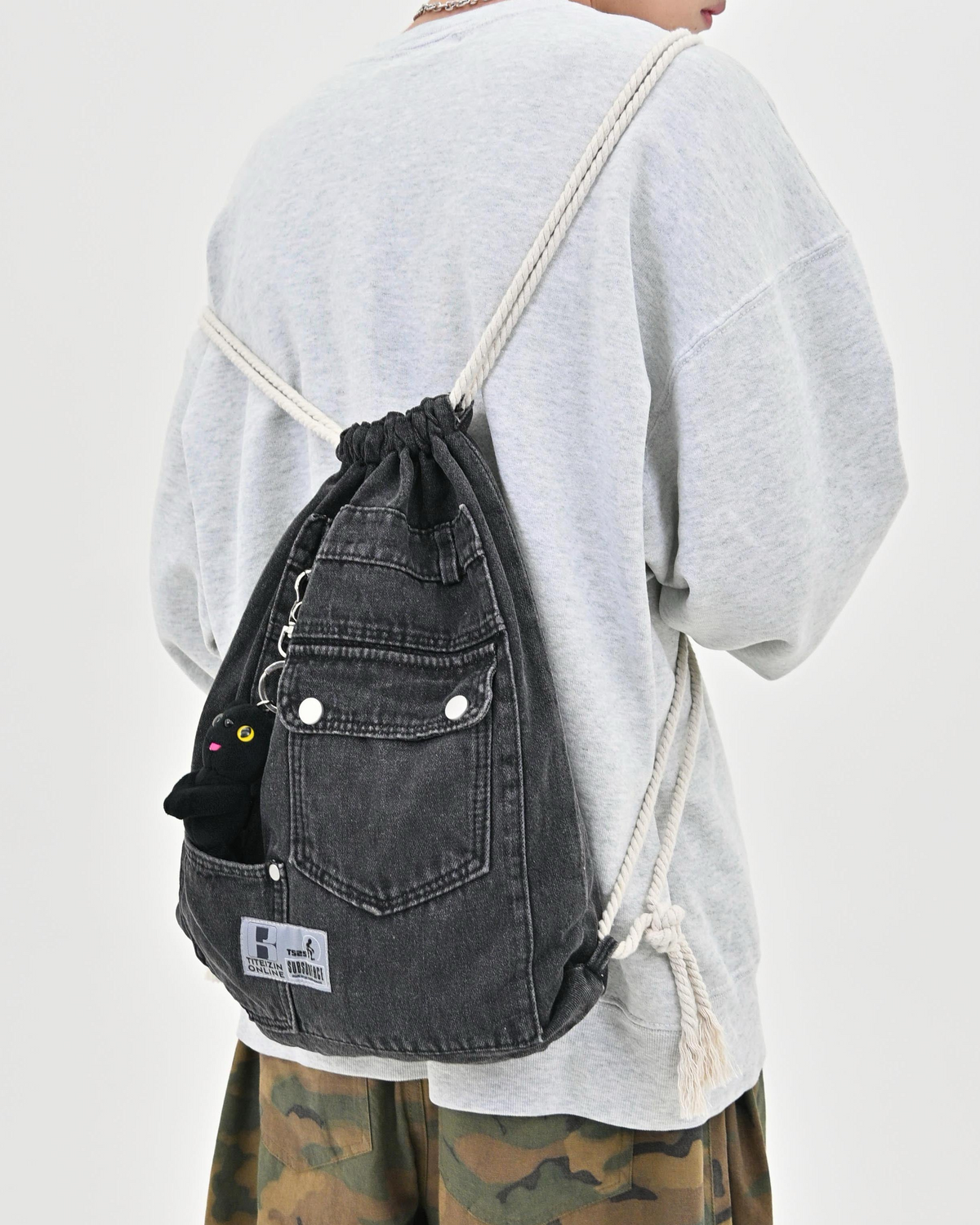 10日以内お届け】デニムナップザック L2131