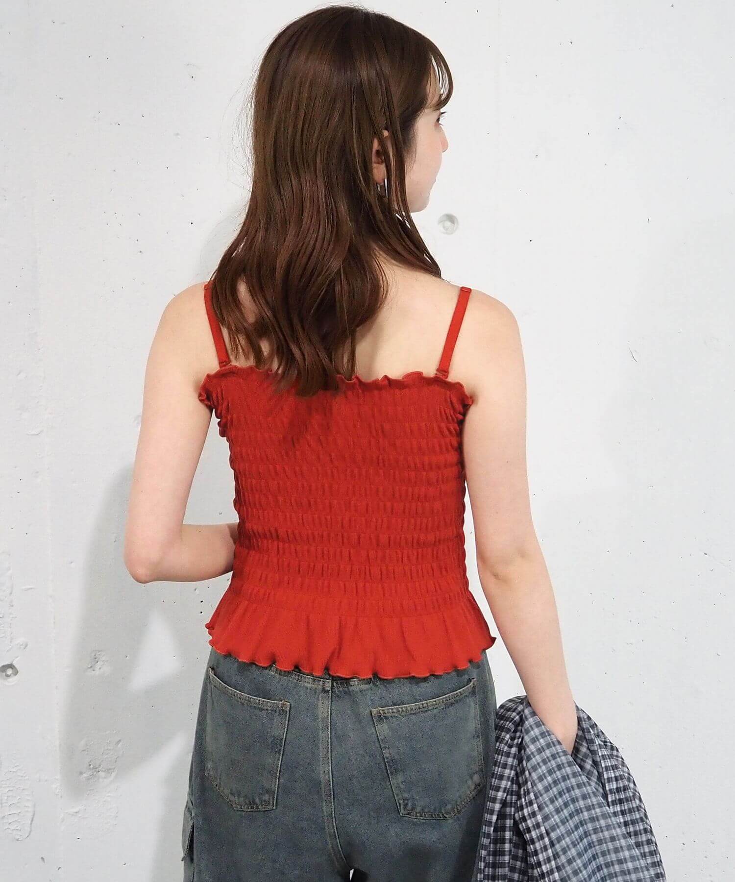 tiptop+pocket ティップトッププラスポケット / カップ付シャーリング