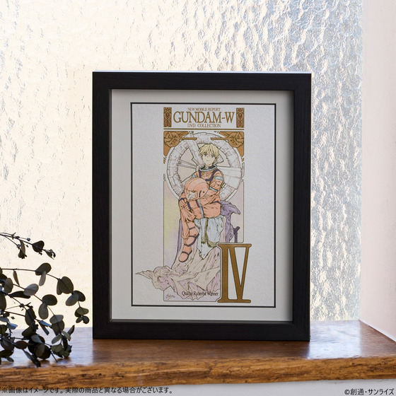 受注生産】 新機動戦記ガンダムW 額装アート〈新機動戦記ガンダムW