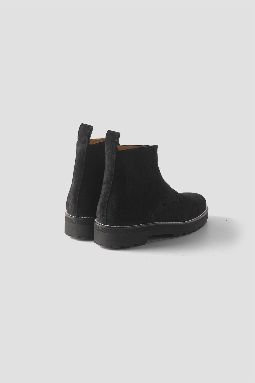 PULL TAB ZIP BOOTS