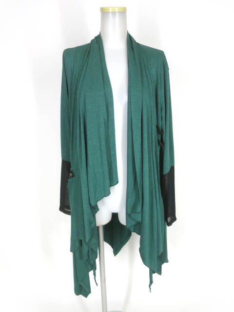 Ozz Croce / レイヤードアシメカーディガン / オッズオン オッズ