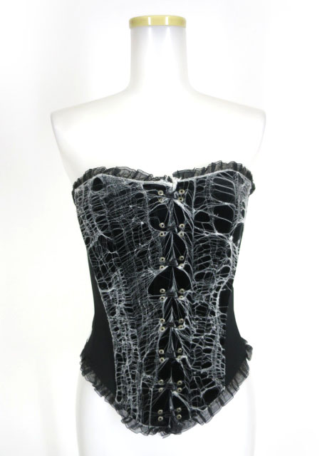 Alice auaa ストラップレス チェック柄ワンピース