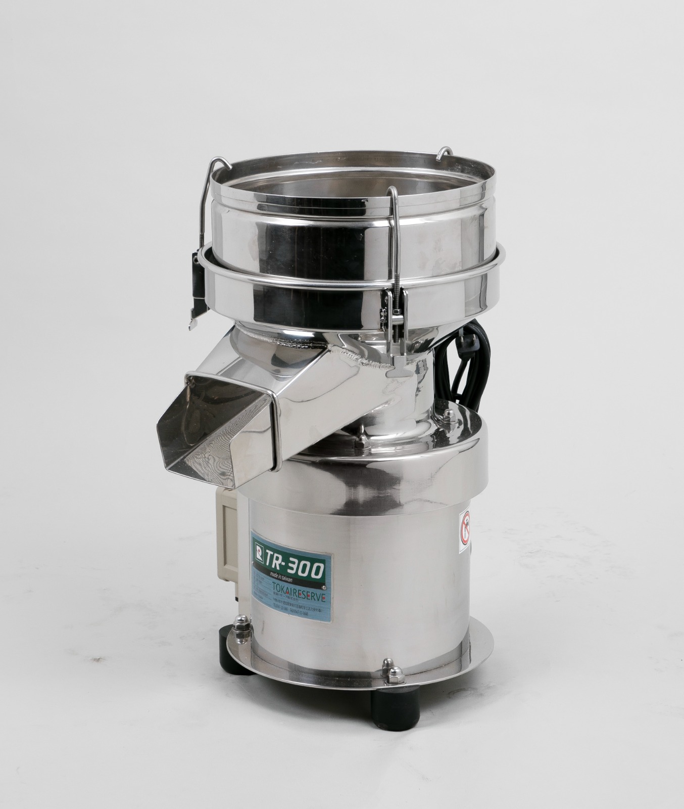 卓上型 小型粉ふるい機 TR-300｜オリジナル機械｜東海リザーブ株式会社