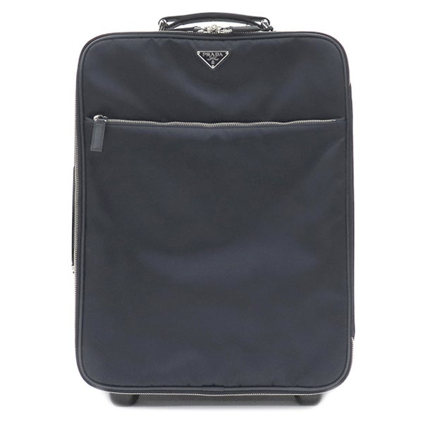 プラダ カードケース メンズ レディース SAFFIANO METAL ブラック