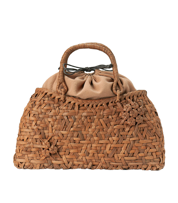 20％OFF】山葡萄バッグ（乱れ編み） 山葡萄・くるみかごバッグ