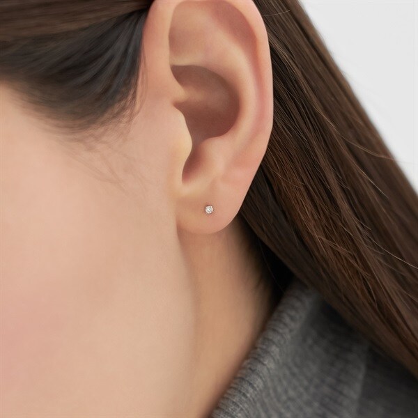 K10ホワイトゴールド ピアス | 112446153201 | 【公式】4℃ジュエリー