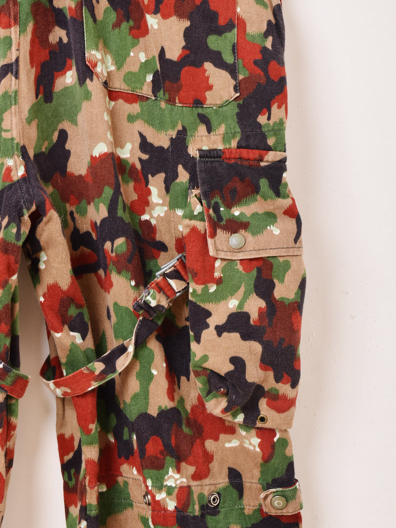 スイス軍 M-70 アルペンカモフラージュ オーバーオール – 古着屋Top of