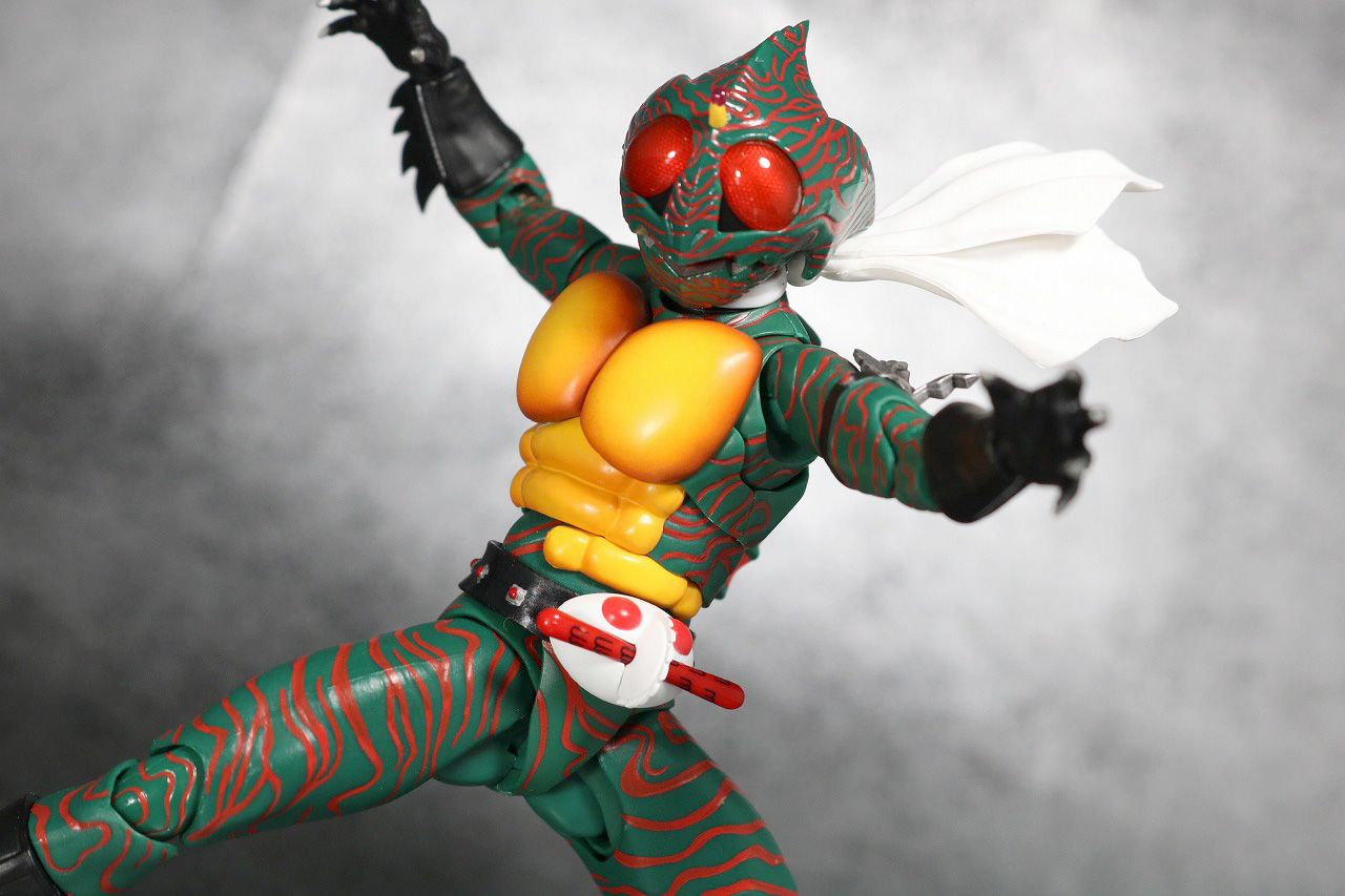 S.H.フィギュアーツ 仮面ライダーアマゾン 真骨彫製法 レビュー | トイハコ