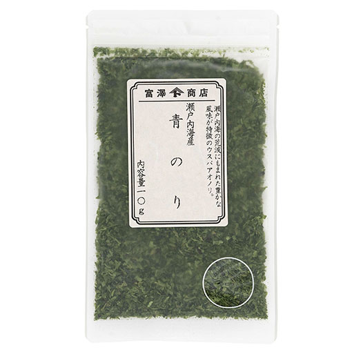 瀬戸内海産 青のり / 10g | 特集,季節商品,年末年始 | 通販 富澤商店