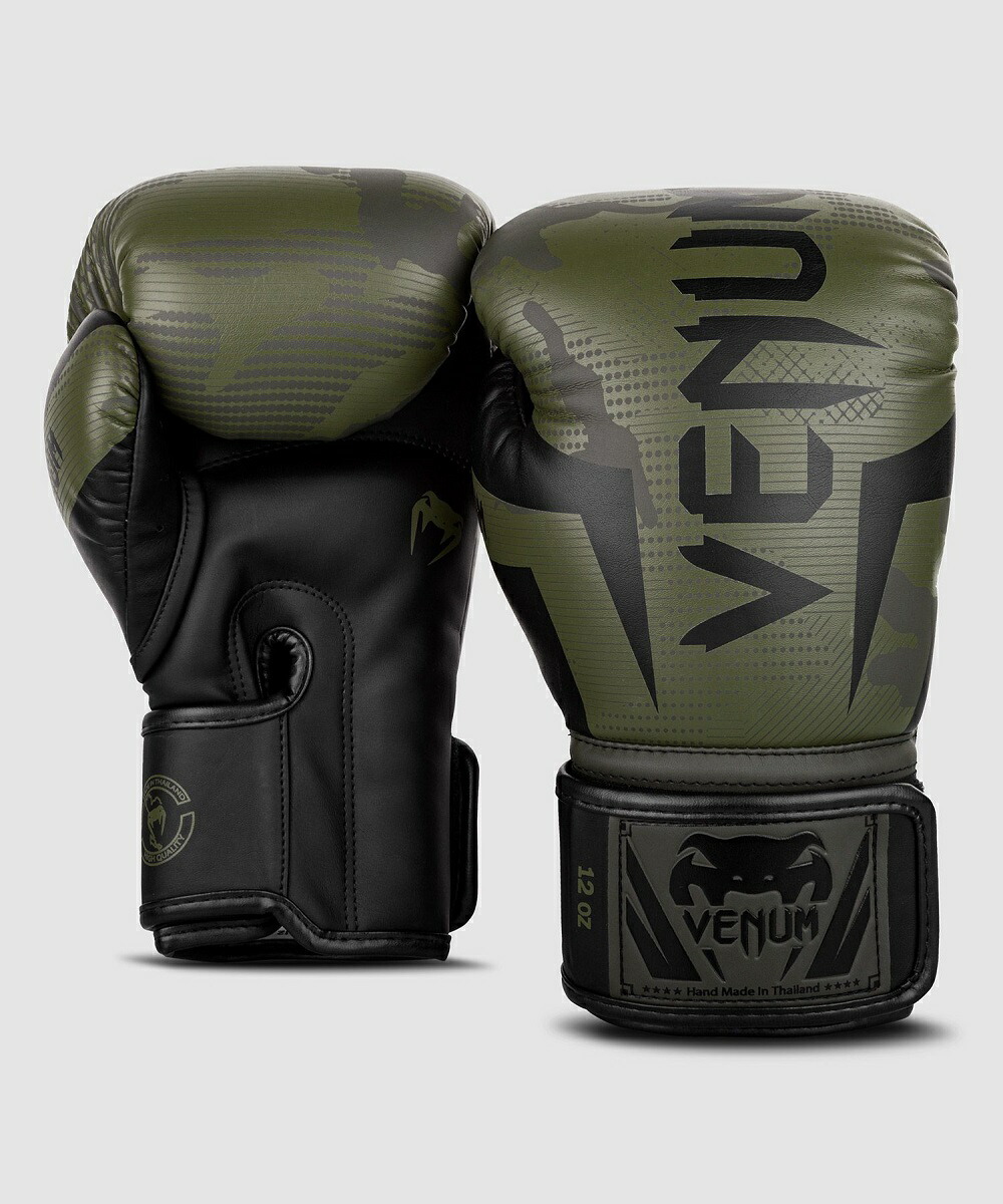 楽天市場】VENUM ボクシング グローブ ELITE BOXING GLOVES （カーキ
