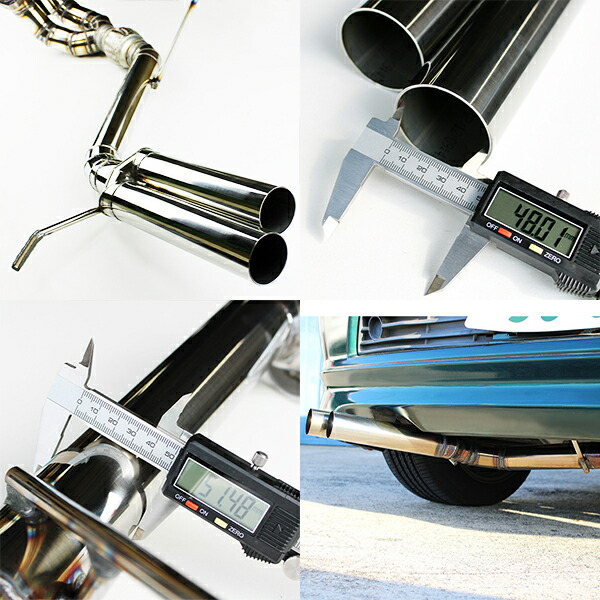 楽天市場】直管 デュアルマフラー MR-S 1ZZ フロントパイプ 一体型