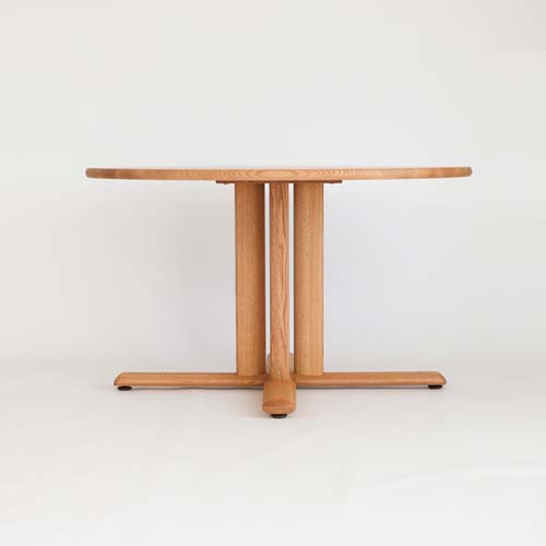 楽天市場】飛騨家具 shirakawa シラカワ NEO ネオテーブル 円形 1本脚