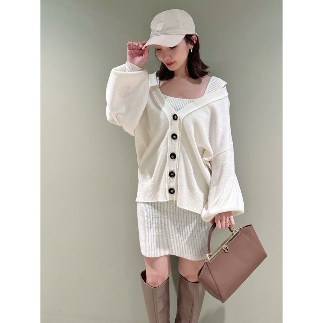 楽天市場】SALE50%OFF スナイデル SNIDEL ミニニットセットワンピース