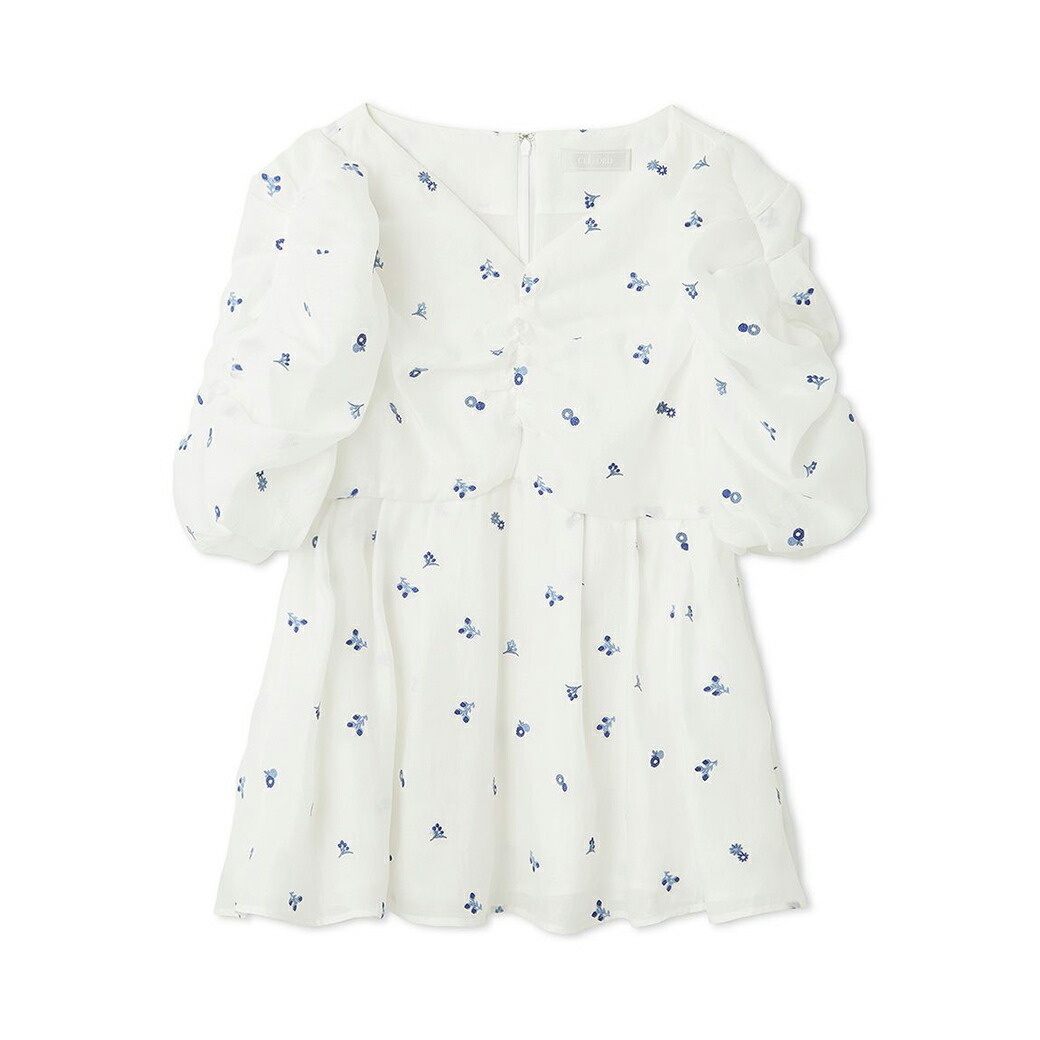 楽天市場】セルフォード CELFORD 小花刺繍ペプラムブラウス cwfb251116