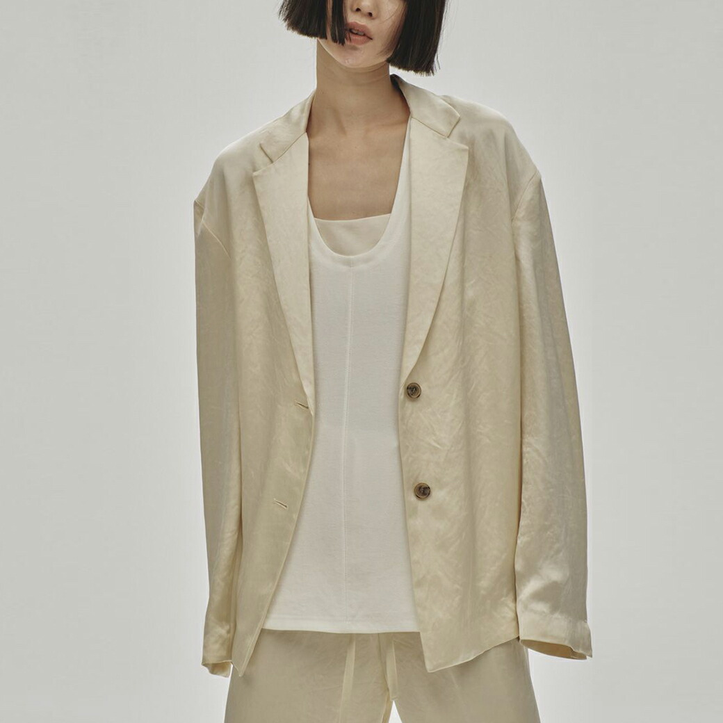 楽天市場】TODAYFULトゥデイフル Satin Over Jacket サテンオーバー