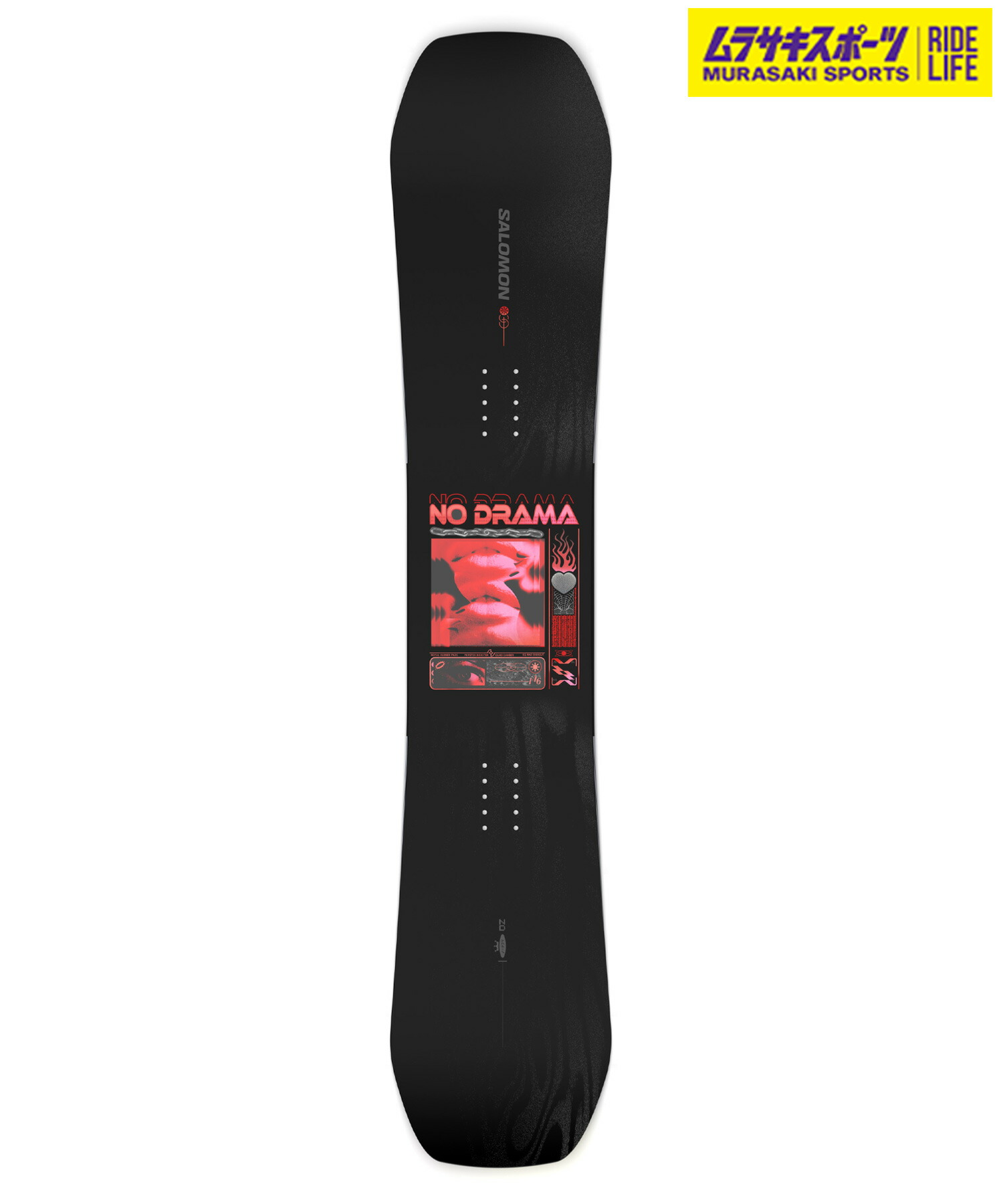 楽天市場】SALOMON サロモン スノーボード 板 レディース NO DRAMA