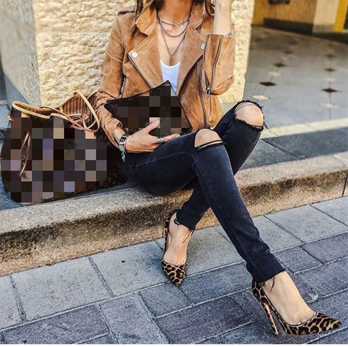 楽天市場】パンプス ヒョウ柄 レディース レオパード柄 歩きやすい