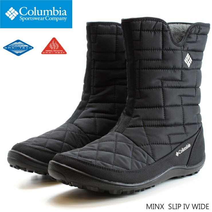 楽天市場】コロンビア ミンクス スリップ フォー ワイド YK7871-010