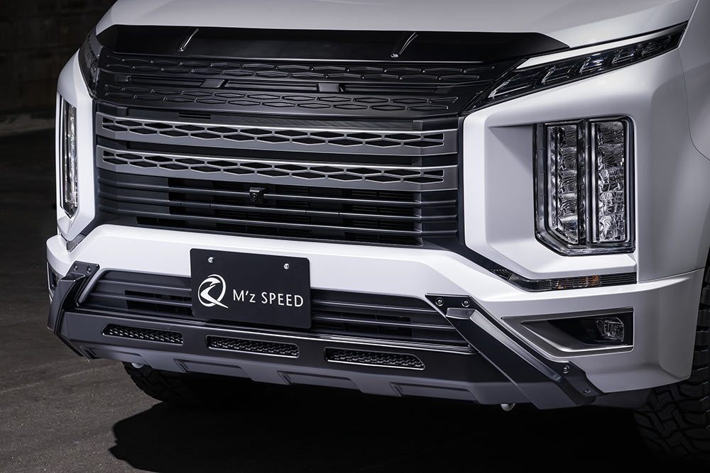 楽天市場】[ミツビシ デリカD:5]クロスライン フロントバンパーガード