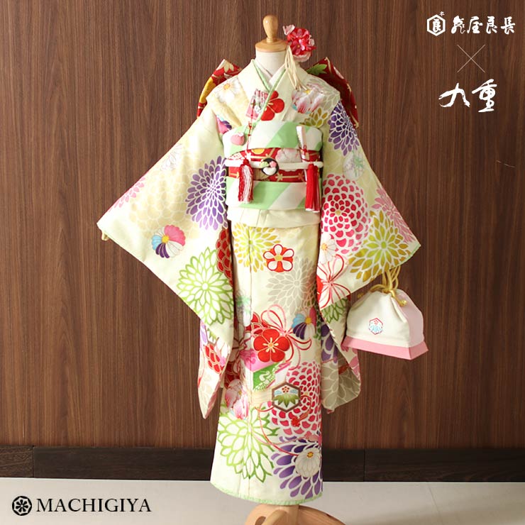 楽天市場】【レンタル】七五三 7歳 女の子 きもの オフ白 K-2 着物