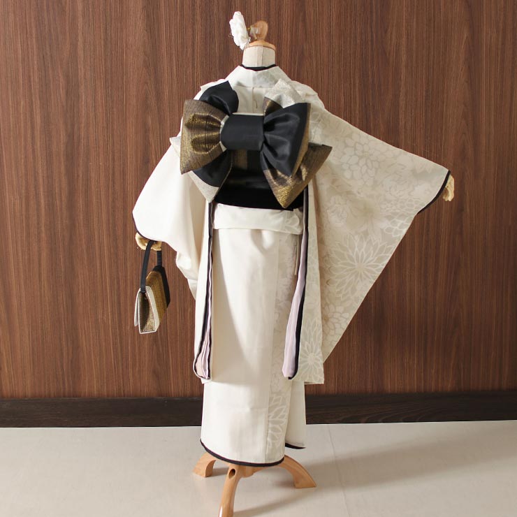 楽天市場】【レンタル】七五三 7歳 女の子 きもの J-1 ホワイト 着物