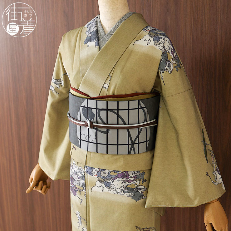 楽天市場】＼スーパーSALE開催中!／[撫松庵 洗える着物] 東レセオα 袷