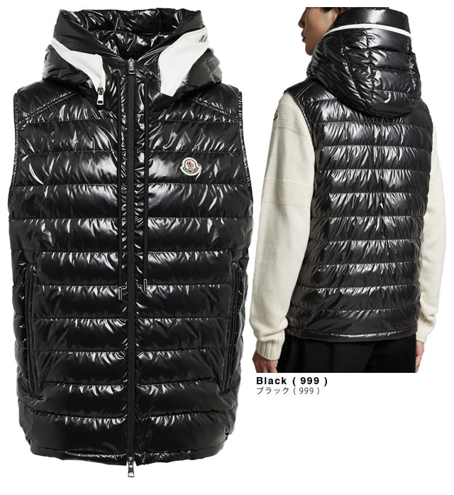楽天市場】モンクレール MONCLER ダウン ダウンベスト メンズ ロゴ