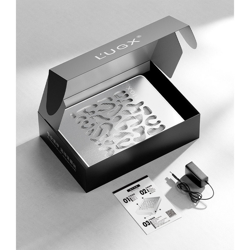 楽天市場】L'UGX ネイル 集塵機 ネイルダストコレクター 4000RPM回転数