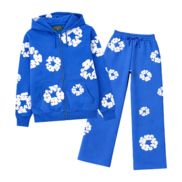 楽天市場】【最短即日発送】 DENIM TEARS COTTON WREATH ZIP HOODIE