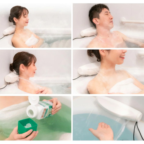 楽天市場】サンコー 極楽かた?ゆ お湯のベールで至福のバスタイム工事