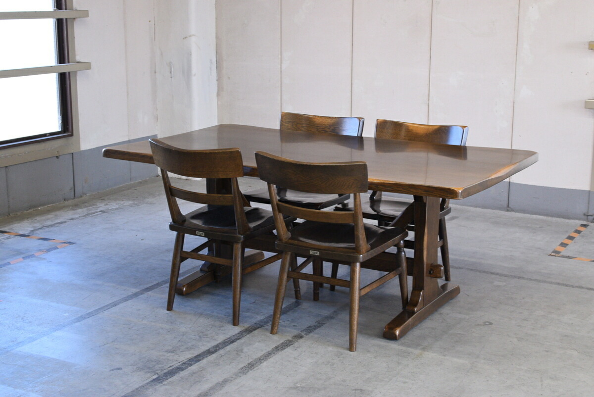 楽天市場】柏木工 51万 「WILDERNESS/ウィルダネス」ダイニング5点