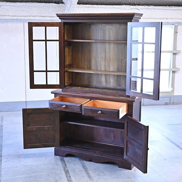 楽天市場】松本民芸家具 47万「A型」食器棚 ミズメザクラ無垢