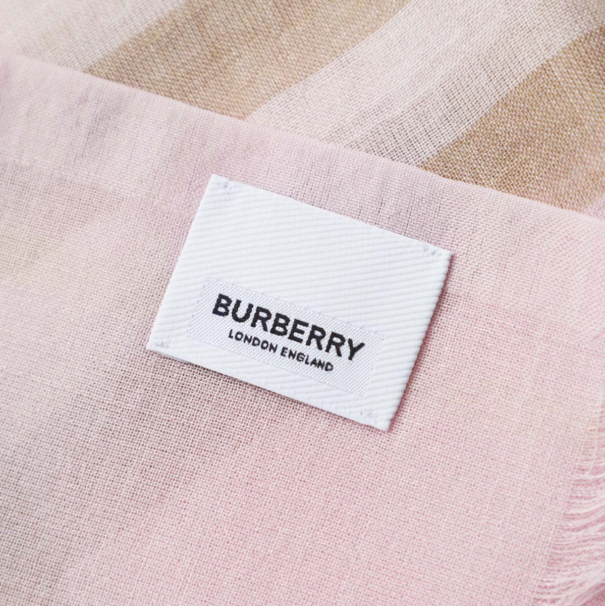 楽天市場】バーバリー BURBERRY ストール ピンク レディース 8019462