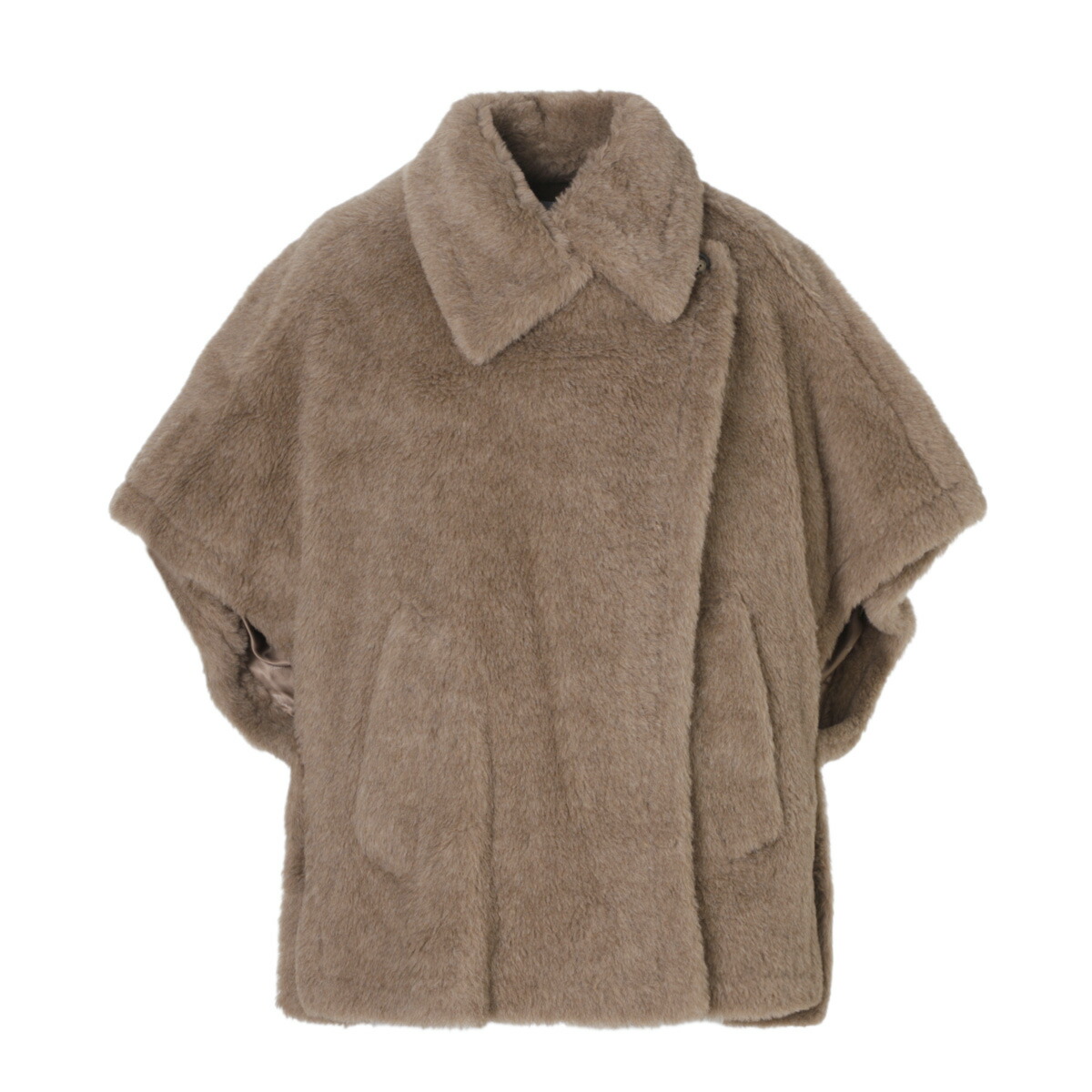 楽天市場】マックスマーラ Max Mara ケープ ポンチョ ブラウン