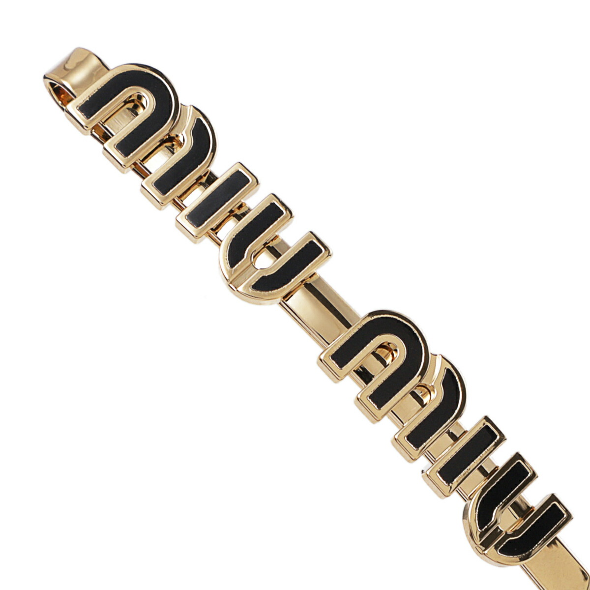 楽天市場】ミュウミュウ miu miu ヘアクリップ ヘアピン ブラック