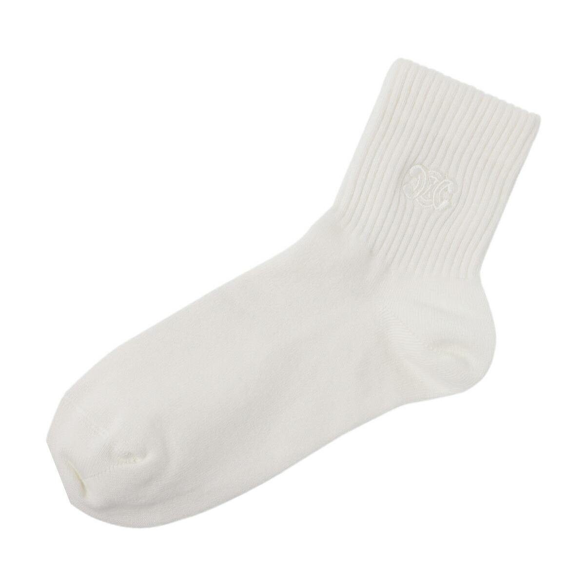 楽天市場】セリーヌ CELINE 靴下 ソックス ホワイト レディース 2at6a