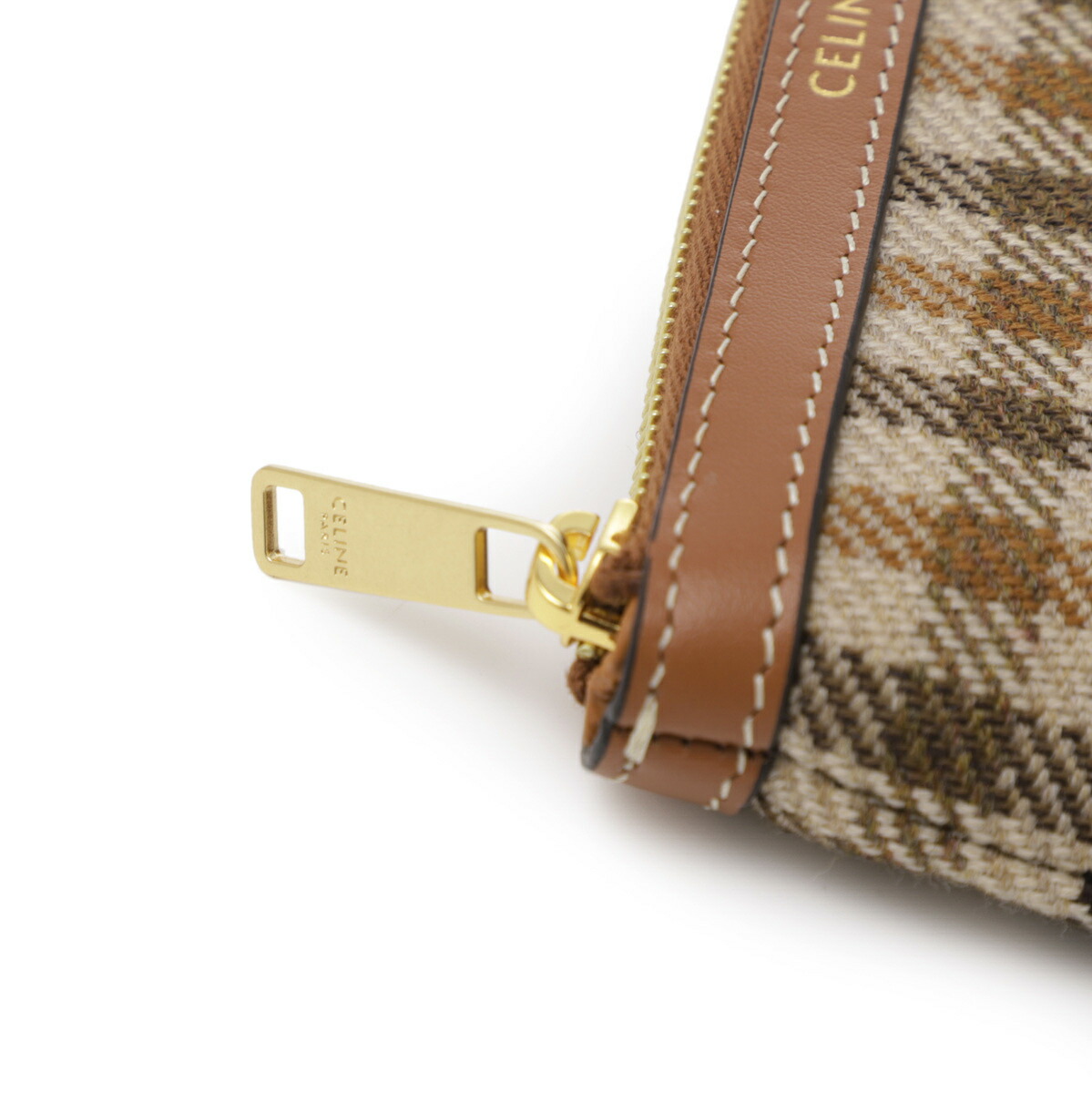 楽天市場】セリーヌ CELINE コインケース ポーチ ブラウン レディース