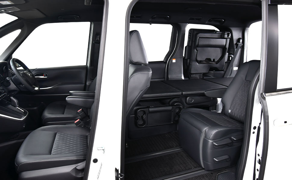 楽天市場】 90系 ヴォクシー m.flat 6分割タイプ ベッドキット 難燃