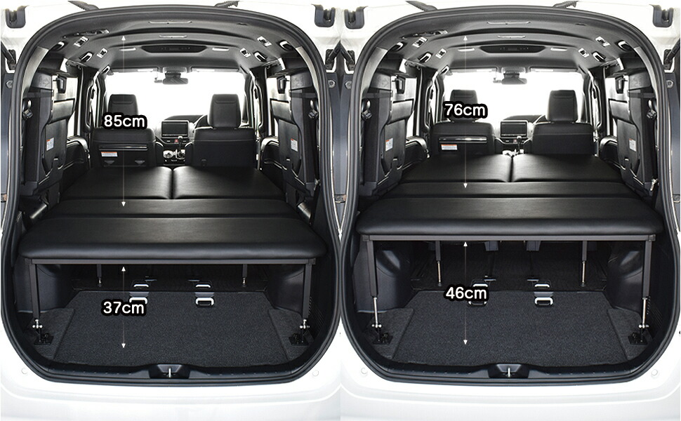 楽天市場】ノア 80系 7人乗り車専用 ベッドキットレザータイプ