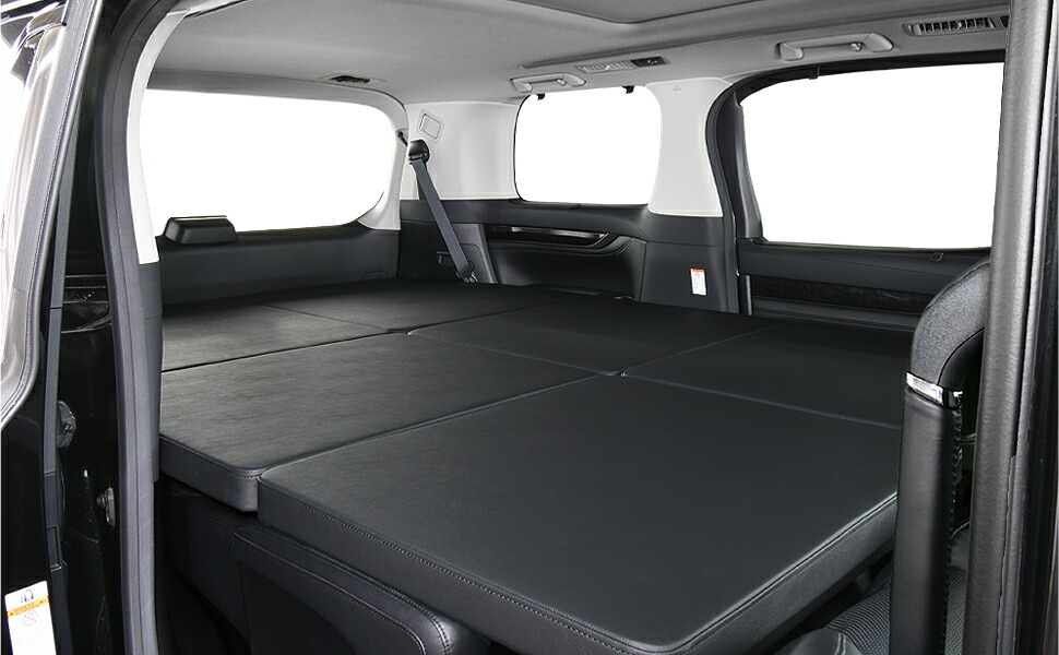 楽天市場】アルファード 30系 m.flat ベッドキット レザー/クッション