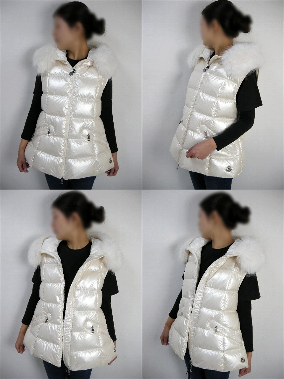 楽天市場】【MONCLER/モンクレール/ANSE GILET/アンセ ジレ/ファー