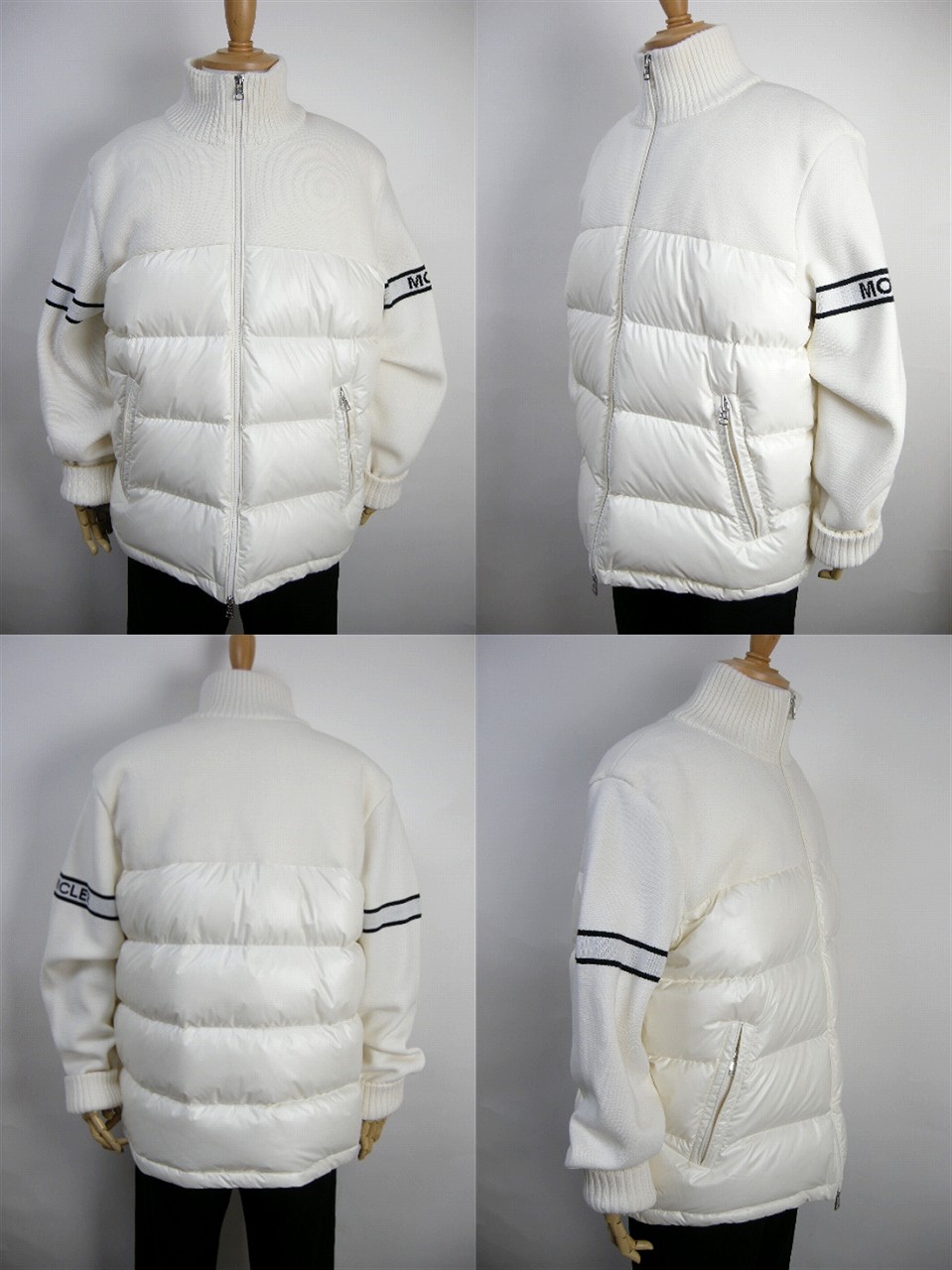 楽天市場】【MONCLER/モンクレール/CARDIGAN TRICOT/ニット切替ダウン