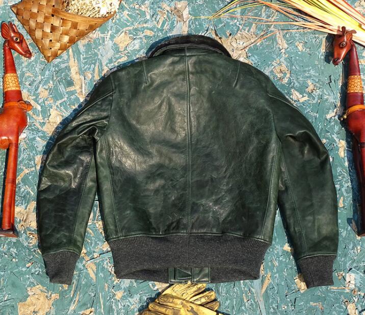 楽天市場】B-15フライトジャケット 本革 メンズ ウール 襟取り外し可能