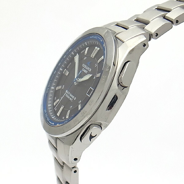 楽天市場】【緑屋質屋】カシオ OCEANUS(オシアナス) OCW-T100TD-1AJF